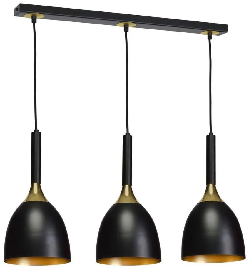 Lampadario a sospensione con filo CLARK 3xE27/60W/230V