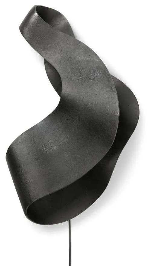 Ferm Living - Oyster Applique da Parete Nero ferm LIVING