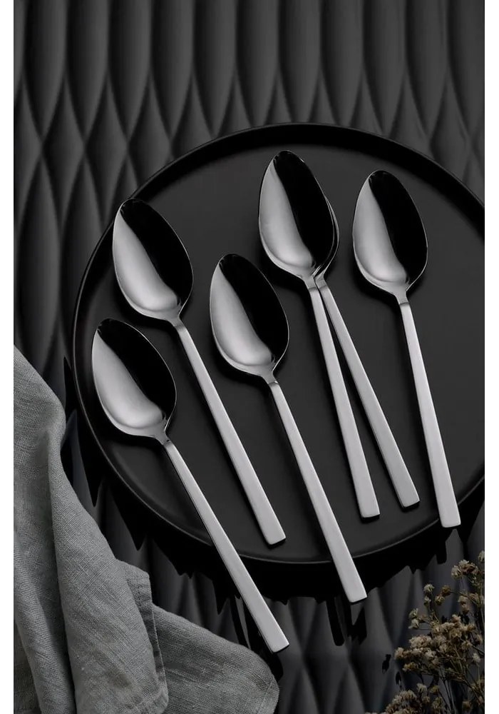 Posate argentate in acciaio inox 36 pz – Hermia