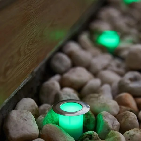 Immax NEO 07905L - Lampada solare LED RGB dimmerabile 8xLED/0,25W/5V IP65 Tuya