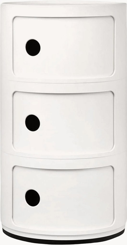 Contenitore di design con 3 cassetti Componibili, alt. 59 cm