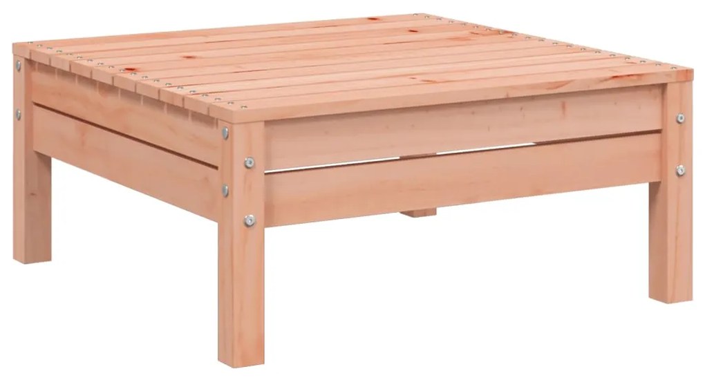 Set divani giardino 9 pz cuscini legno massello abete douglas