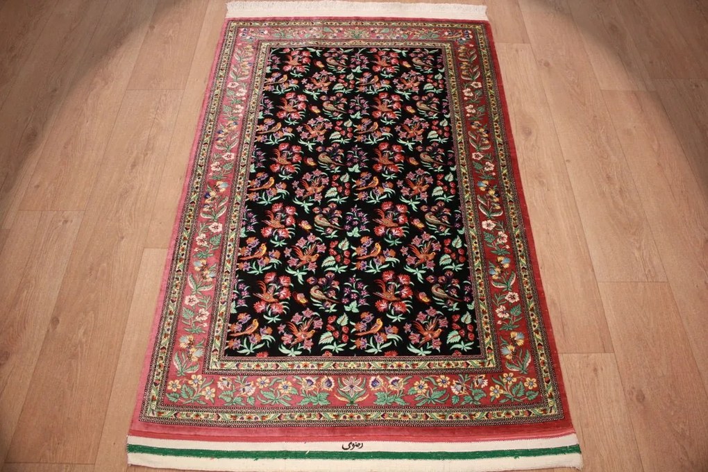 Ghom Tappeto 150 x 100 (Iran) Annodato A Mano