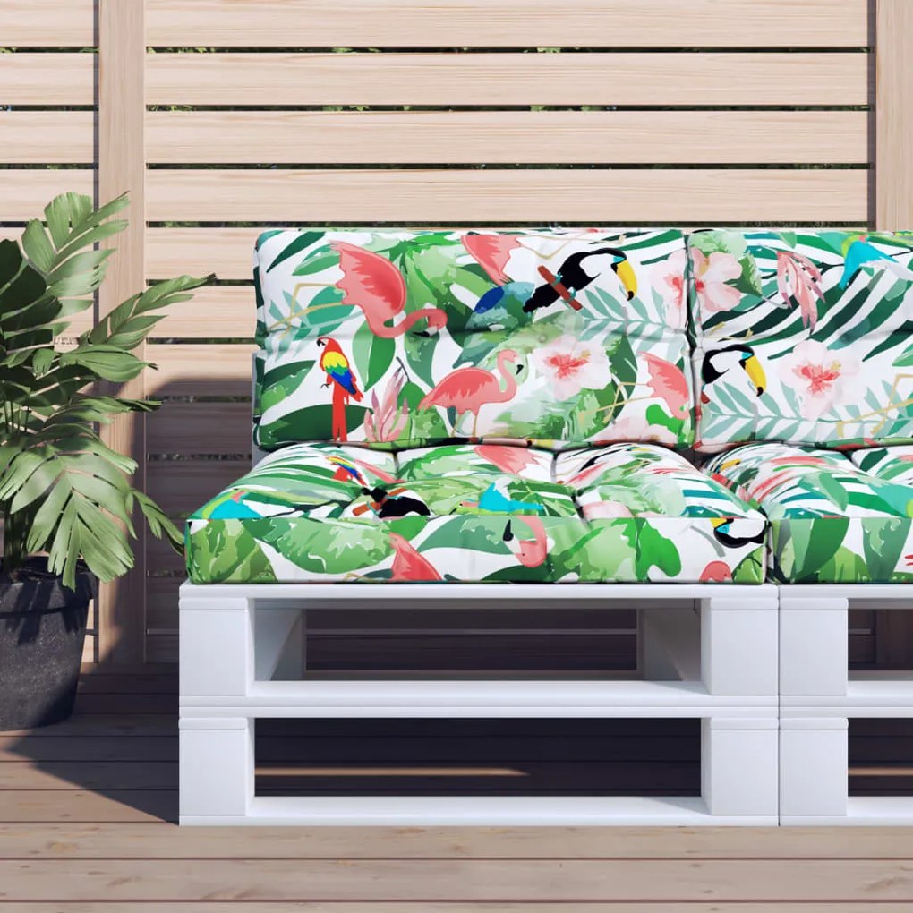 Cuscini Per Pallet 2 Pz Multicolori İn Tessuto /