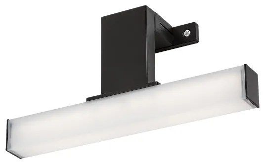 Rabalux 75050 - Illuminazione da bagno per specchio OLIRO LED/4W/230V IP44 20 cm nera