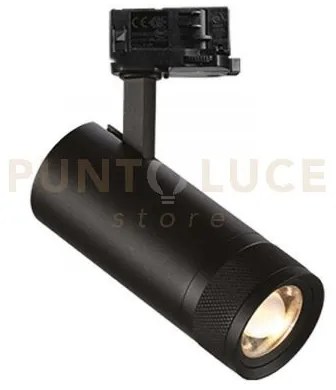 Eos proiettore 3-phase led cob bridgelux 15 w 20-55° on-off 1700 lm...