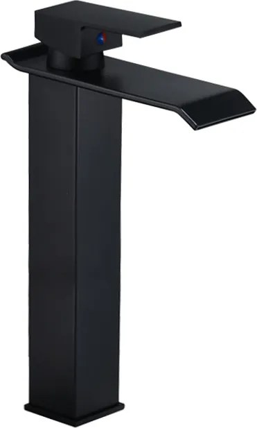 Mexen Apus rubinetto lavabo alto, nero - 744710-70