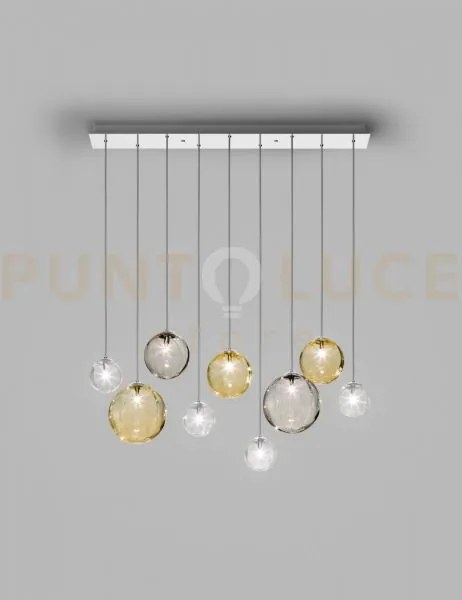 Puppet sospensione l9 multicolore 1 cromo lucido attacco g9