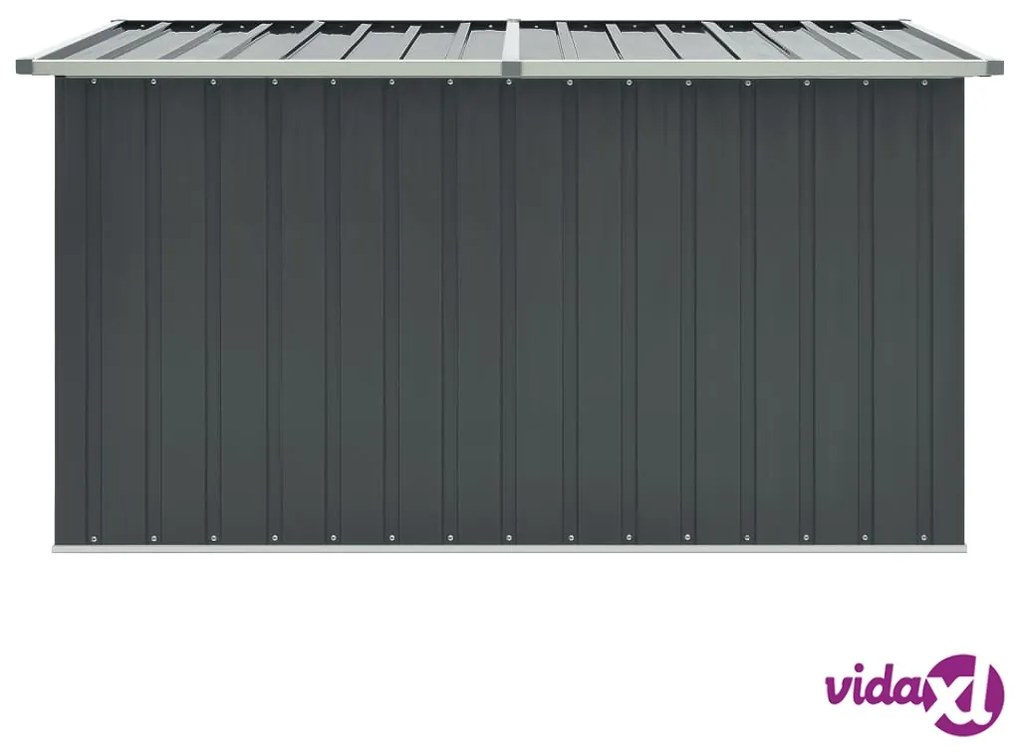 vidaXL Baule da Giardino Grigio 171x99x93 cm