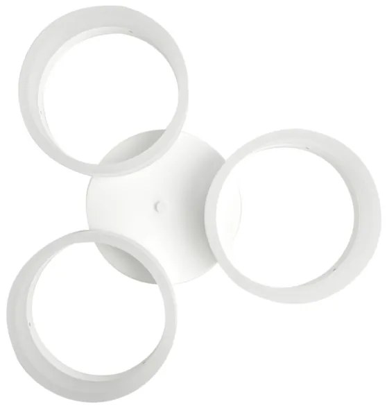 Plafoniera LED RING 3xLED/12W/230V bianco