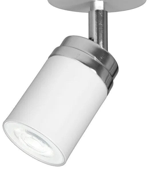 Faretto RENO 1xGU10/8W/230V bianco/cromo