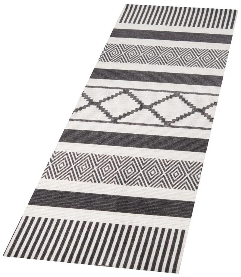 Runner urbano nero e grigio, 45 x 140 cm Cook & Clean - Zala Living