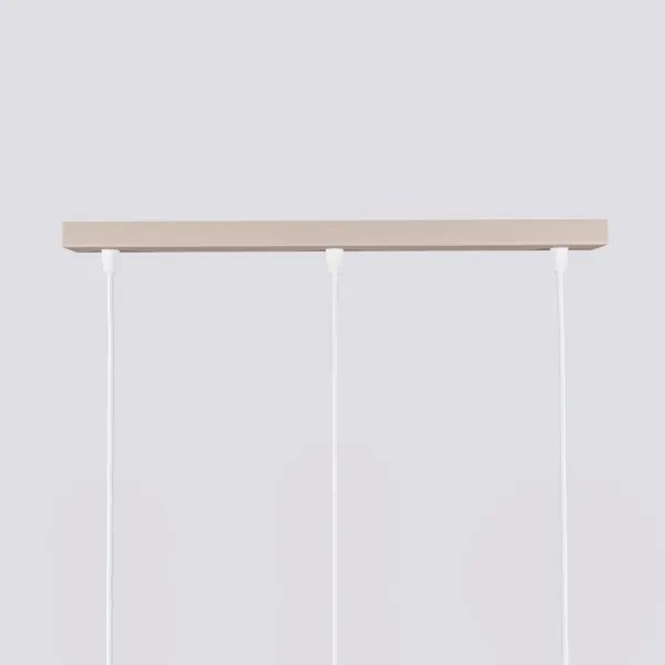 Brilagi - Lampadario a sospensione con filo CRESTO 3xGU10/10W/230V taupe