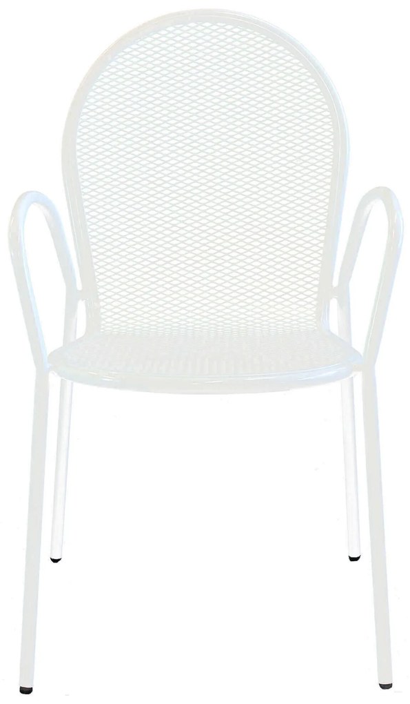 MARIS - poltrona da giardino impilabile in ferro