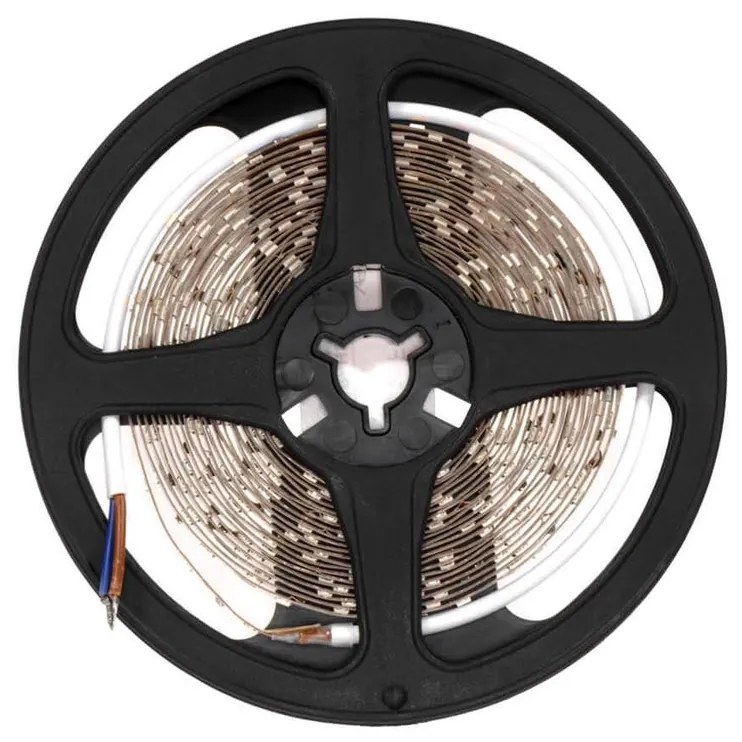 Striscia LED 2835/60 12V 6W/m IP20 5m Colore Bianco Caldo 3.000K