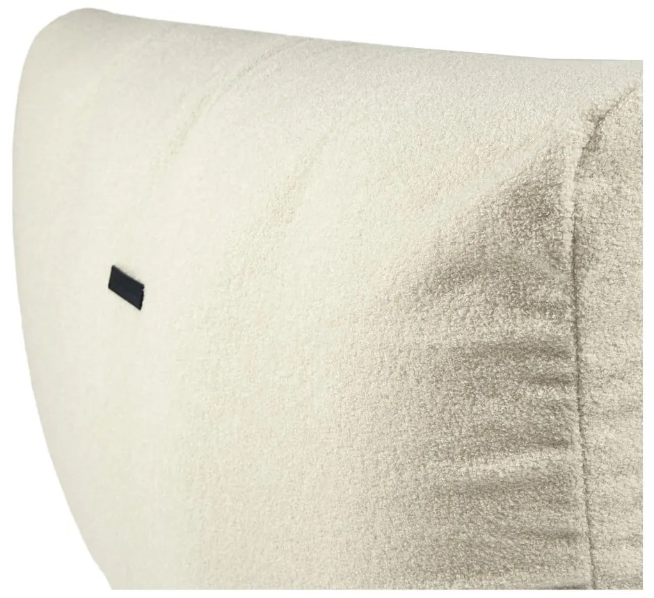 Puof a sacco marrone con rivestimento in bouclé Sofa Seat Lounge – SLOWDOWN