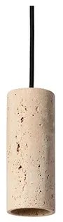 Core Spot Lampada a Sospensione Creme Travertine - Made By Hand