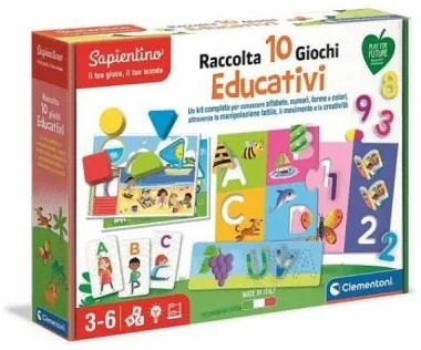 RACCOLTA 10 GIOCHI EDUCATIVI