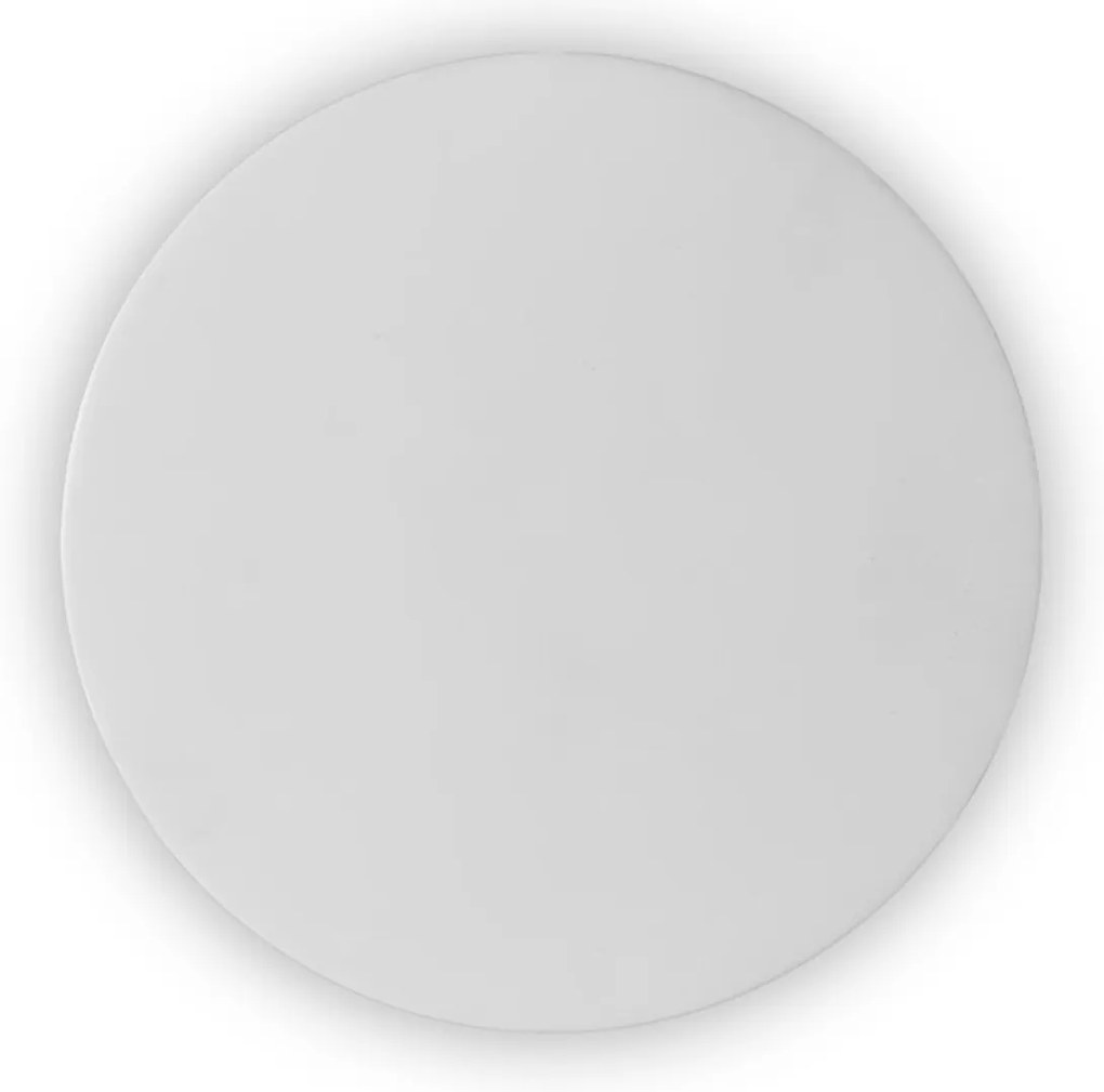 Applique Tonda da Parete in Gesso Pitturabile G9