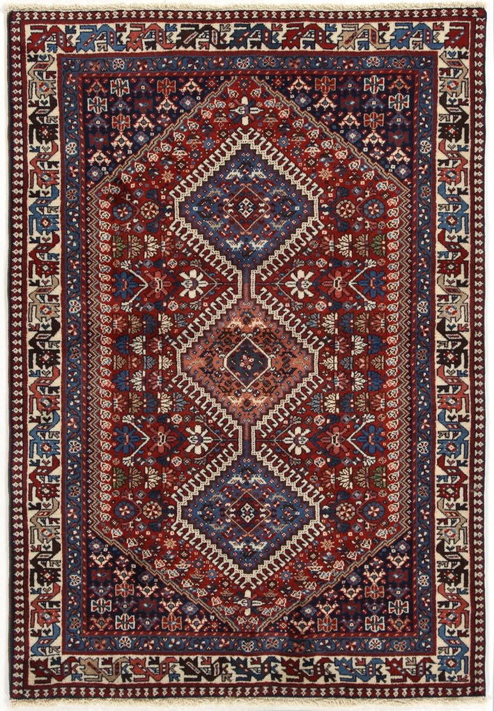 Yalameh Tappeto 160x110 (Iran) Annodato A Mano