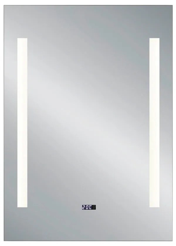 Specchio da parete con illuminazione 50x70 cm Ilona - Mirrors and More