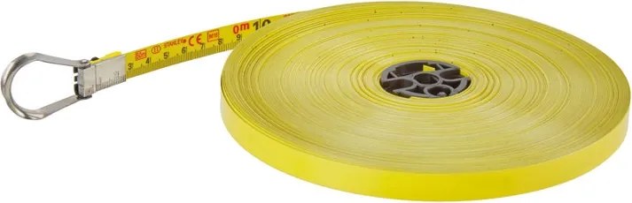 Rotella metrica STANLEY Master II in acciaio L 50 m x 12.7 mm