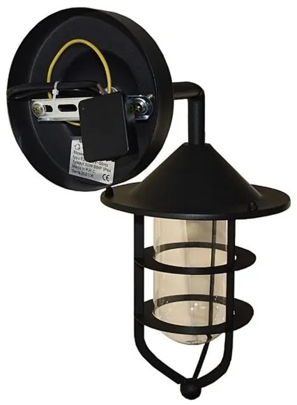 Applique da esterno TAMA 1xE27/60W/230V IP44 nero