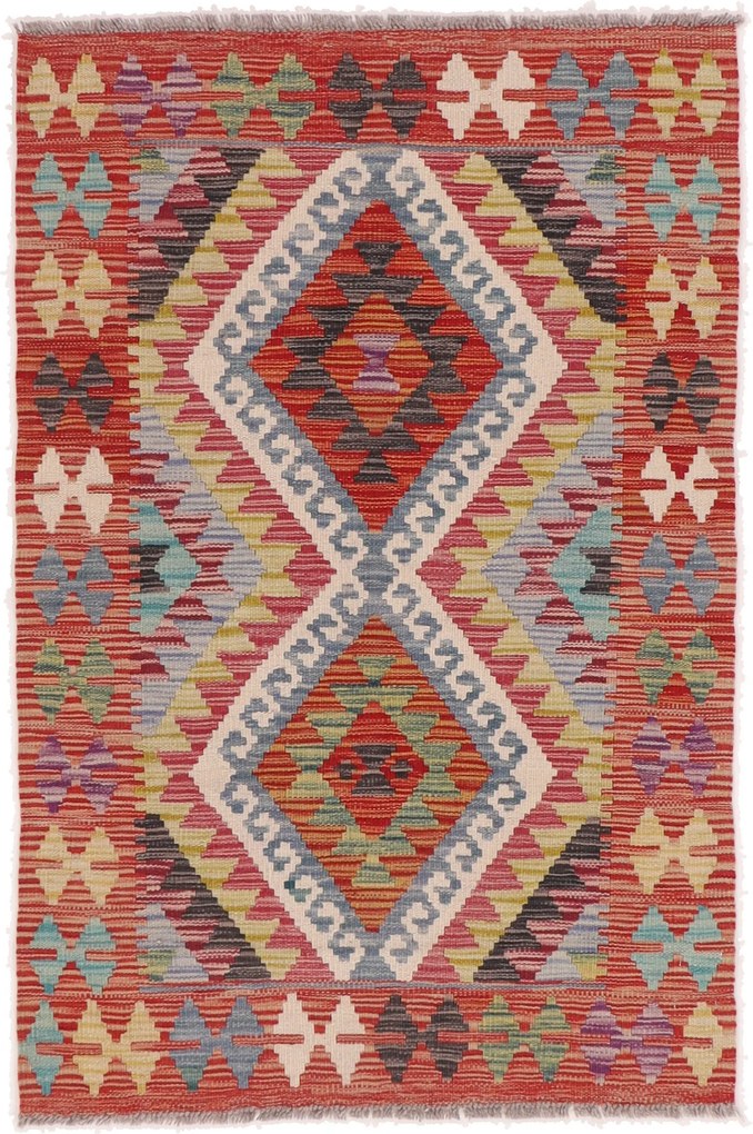 Kilim Tappeto orientale 120x80 (Afghanistan) Tessuto A Mano