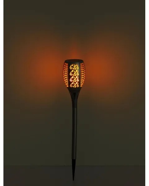 Globo 33077S - Lampada LED solare SOLAR LED/3,6W/3V 1800K IP44 cromo