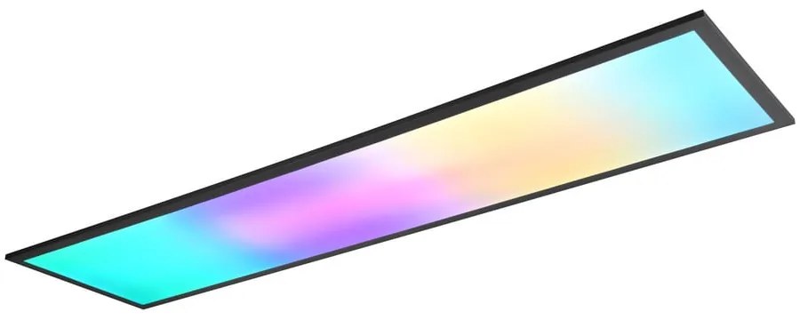 Plafoniera LED nera 29,5x119,5 cm Beta - Reality