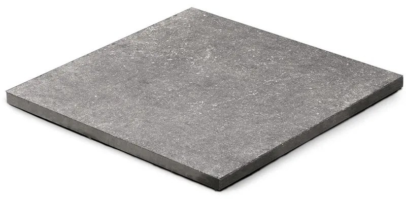 Lastra di cemento Blustone Grey in gres naturale grigio L 90 x L 90 cm, spessore 30 mm