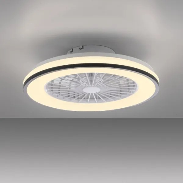 JUST LIGHT. 14447-18 - Ventilatore da soffitto LED RGBW LENO LED/44W/230V + DO