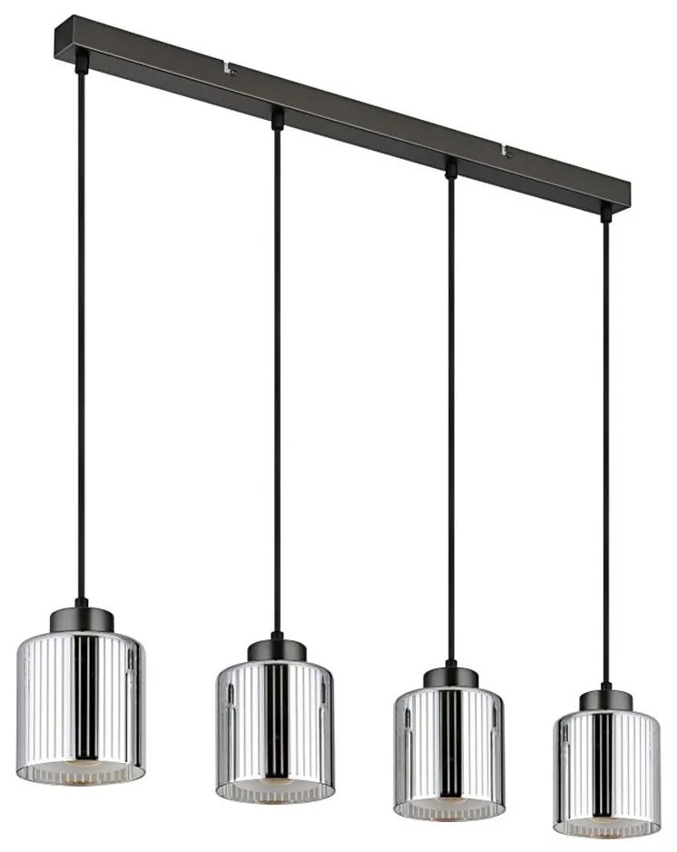 Globo 16056-4H - Lampadario a sospensione con filo FELICIA 4xE27/60W/230V