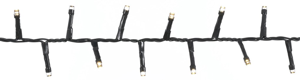 Luci a corda verdi con 1000 LED bianchi 20m IP44 - Prancer