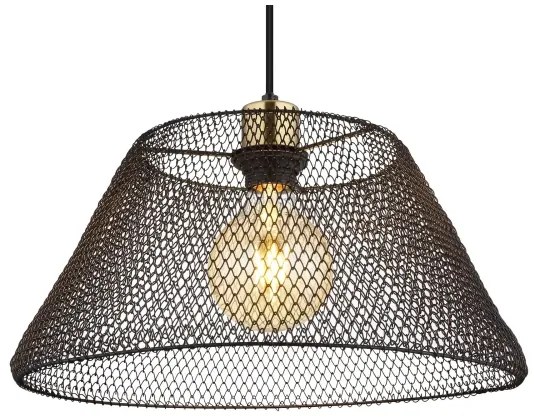 Globo 15646H1 - Lampadario a sospensione con filo BAKU 1xE27/40W/230V diametro 36 cm