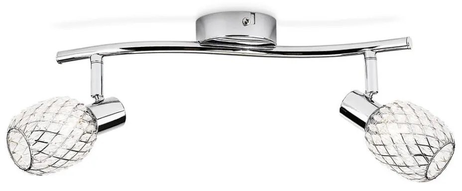 Philips Massive 50272/11/E7 - Faretto DELTOID 2xG9/28W/230V cromo lucido