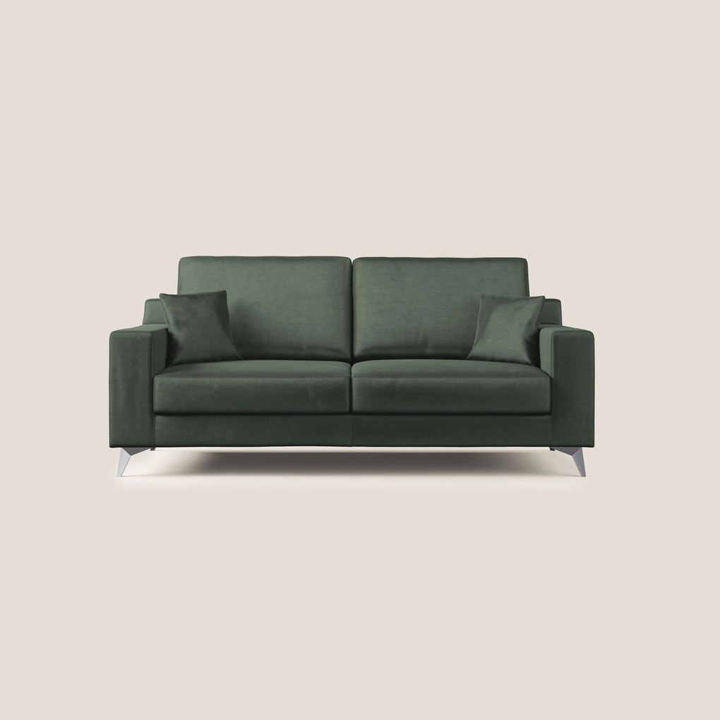 Michael divano moderno in morbido velluto impermeabile T01