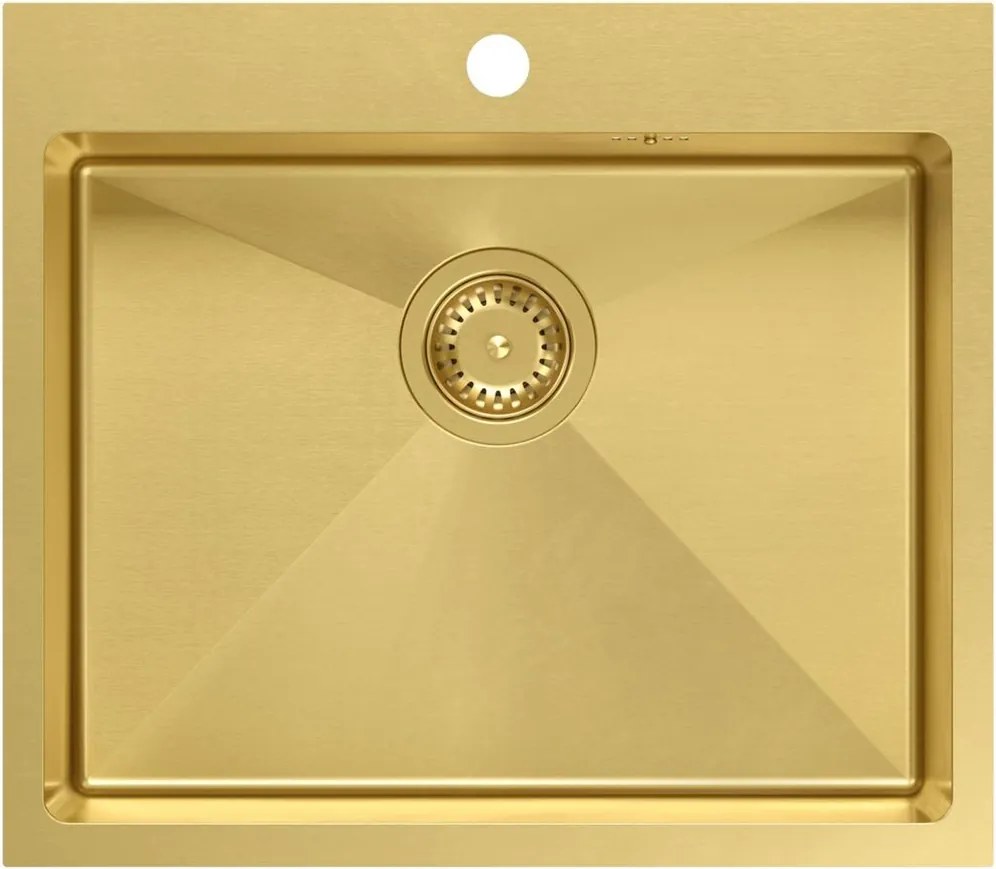 Lavello in acciaio RUSSEL 110 Gold