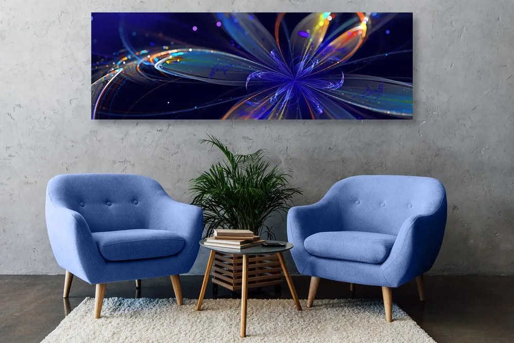 Quadro su tela – Fiore virtuale