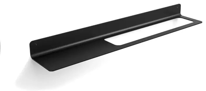 Mensola per bagno Saeta con fissaggio a dx L 63.4 cm nero