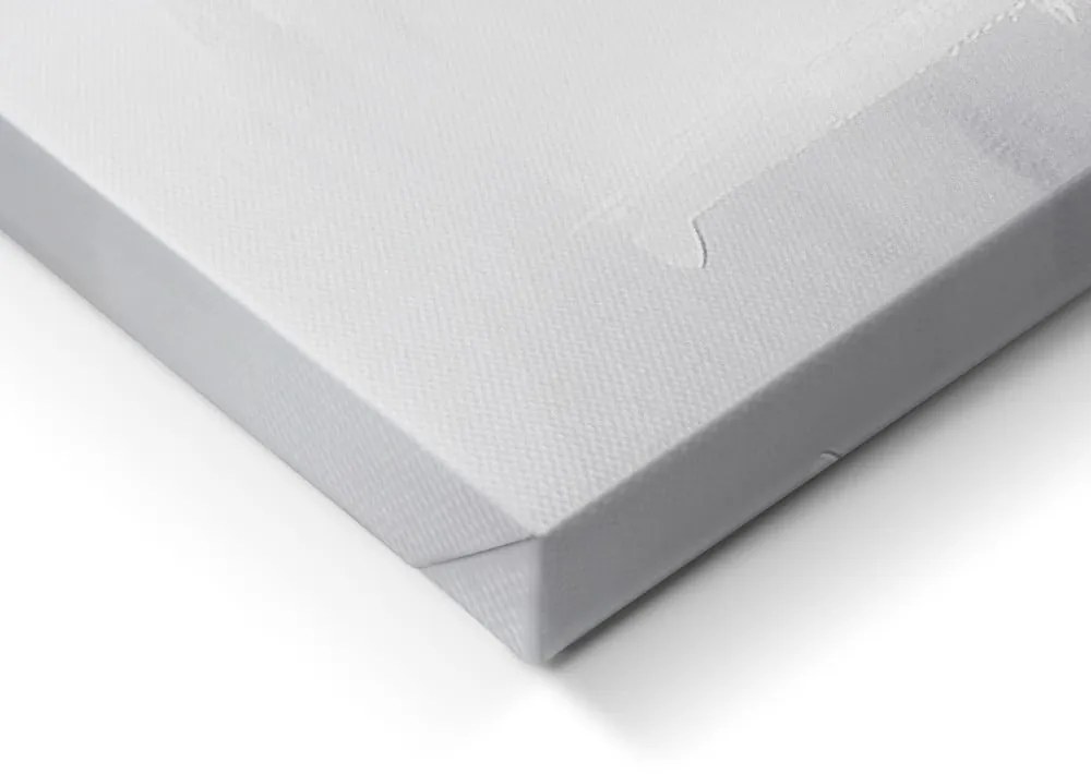 Quadro con elementi dipinti a mano 70x100 cm White Tree – Styler