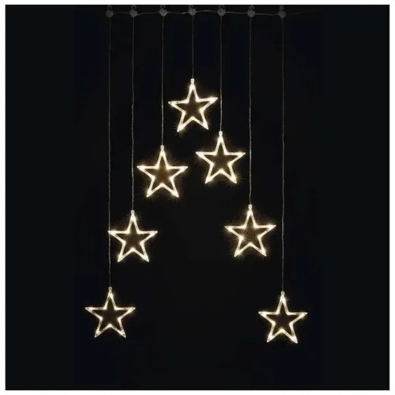 Tenda luminosa natalizia LED 70xLED/3,6W 567x125 cm bianco caldo