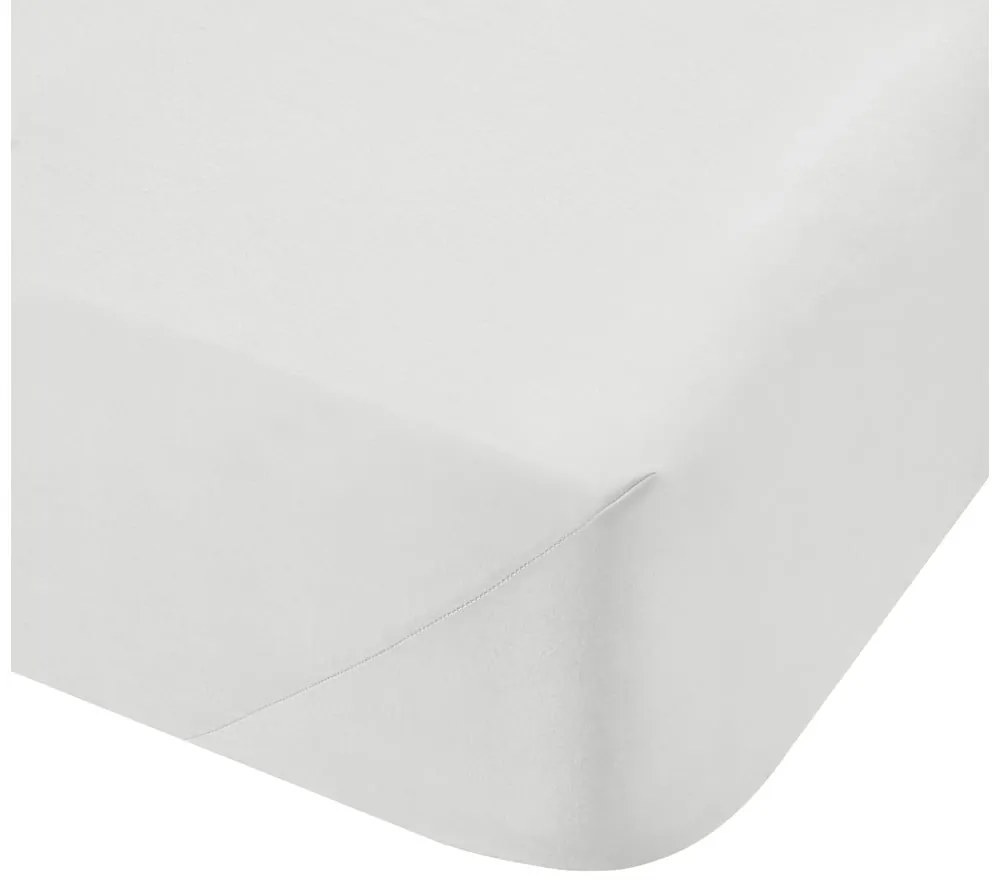 Lenzuolo di cotone bianco 135 x 190 cm Cotton Percale - Bianca