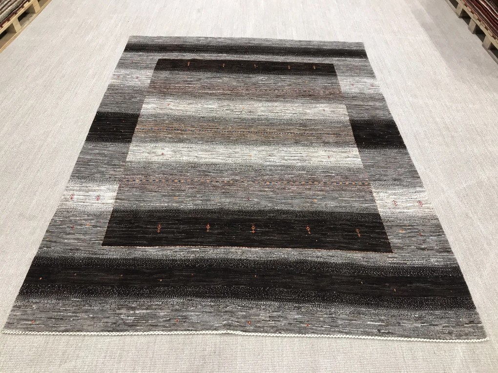 Loribaft Tappeto persiano 290 x 220 Grigio (Iran) Annodato A Mano