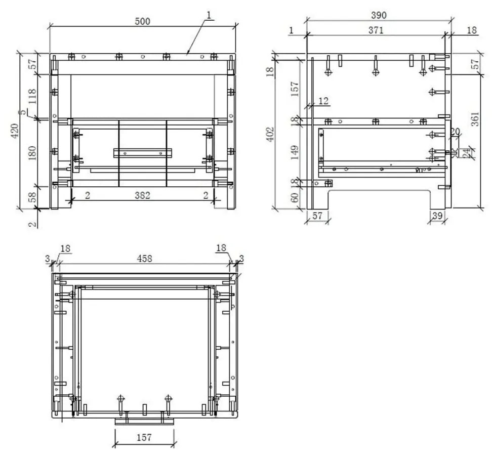 Vipack comodino erik con cassetto in legno bianco