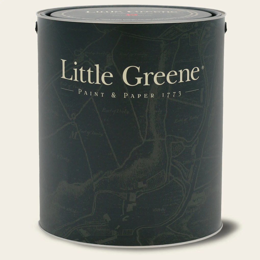 Little Greene Intelligent Satinwood Archive Colours - Lead White 57 - 1l