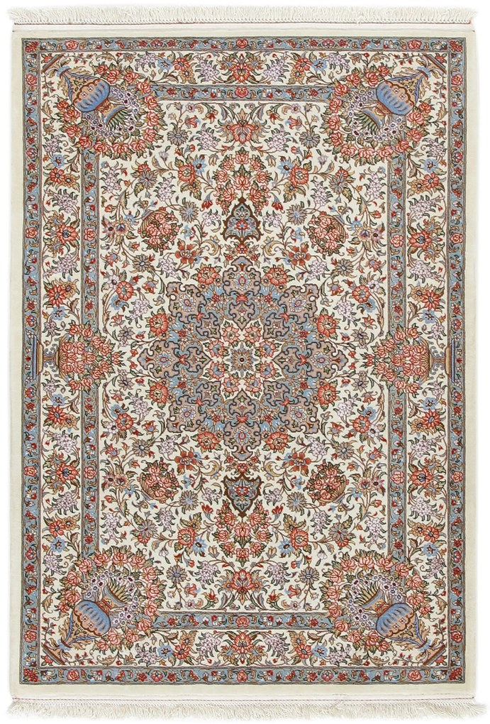 Ghom Tappeto persiano 110 x 150 (Iran) Annodato A Mano