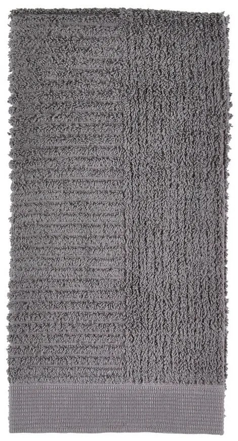 Asciugamano grigio One, 50 x 100 cm Classic - Zone