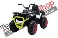 Quad Elettrico per Bambini ATV 2.0 12V con Radiocomando colore Bianco