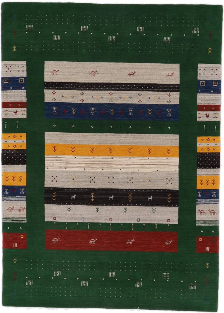 Loribaft Tappeto 170 x 240 (Indian) Annodato A Mano